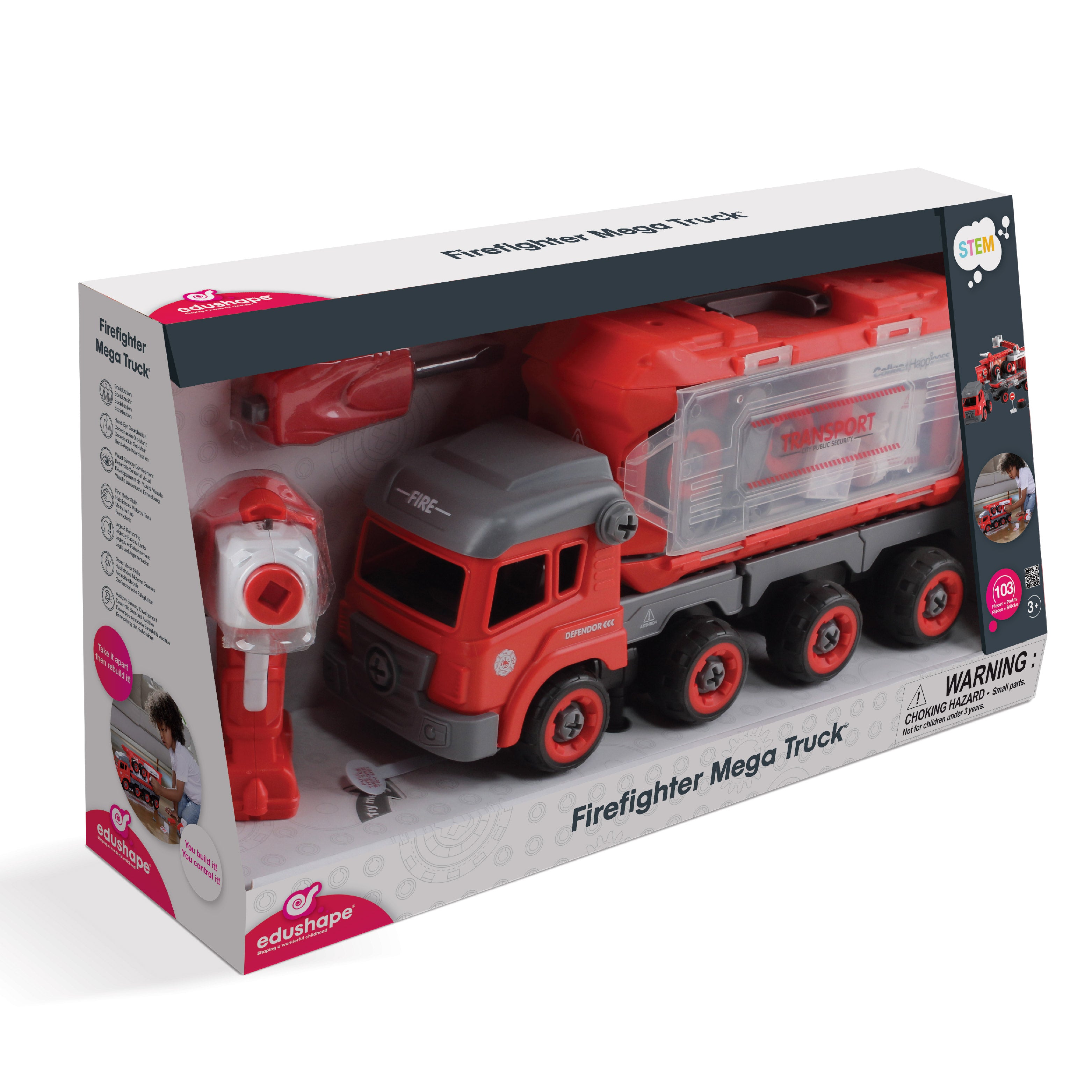 Firefighter best sale truck toy