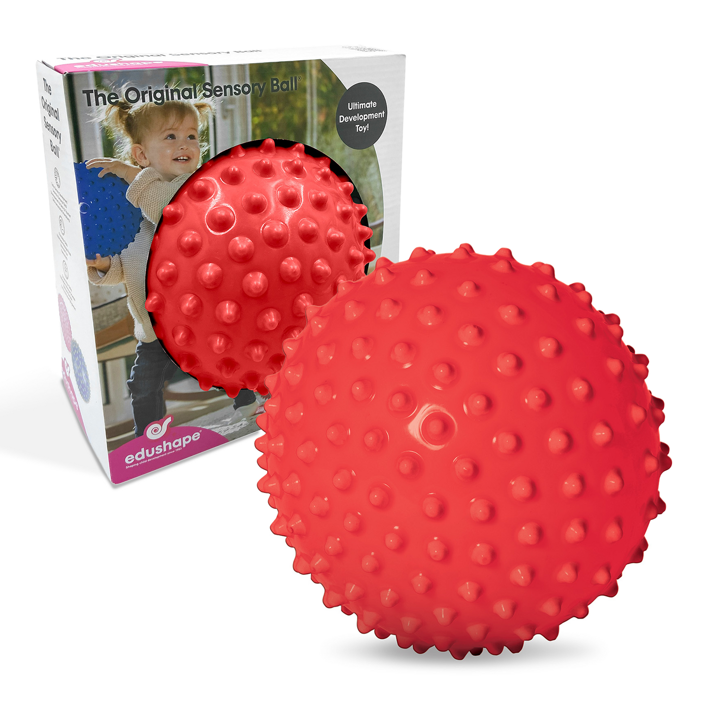 The Original Sensory Ball, Opaque (Red)