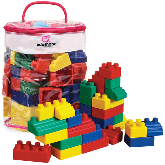 Flexi Edu-Blocks, 2 1/2'', reusable bag (52 pc)