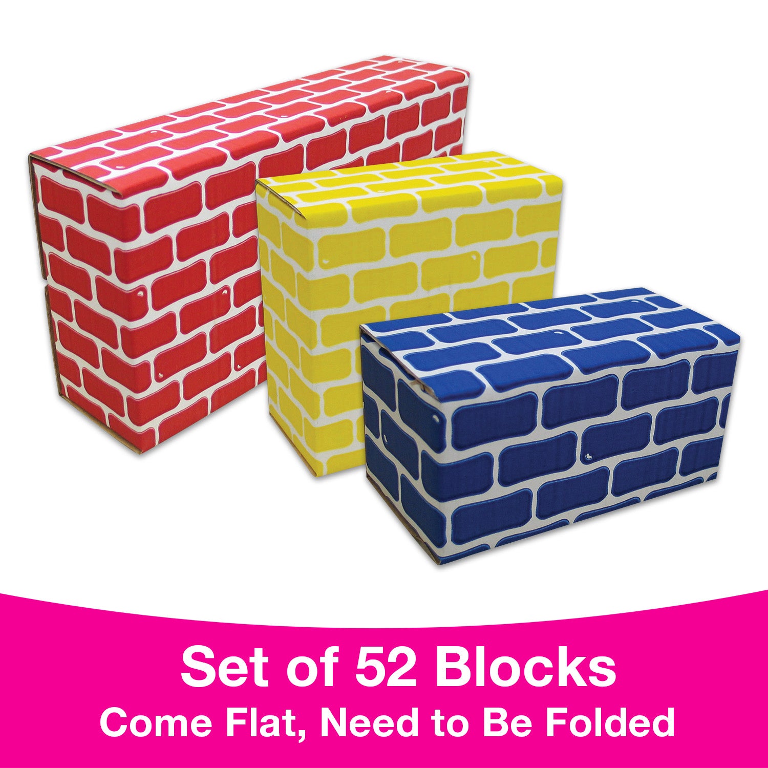 Corrugated Edu-Blocks (52 pc)