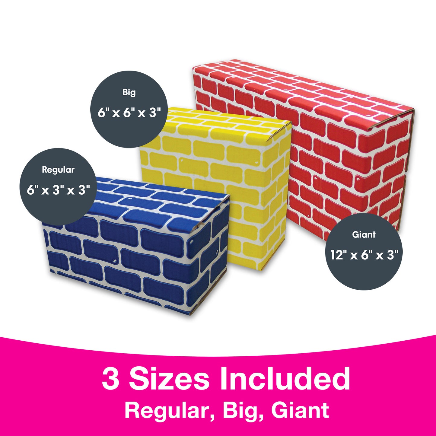 Corrugated Edu-Blocks (84 pc)