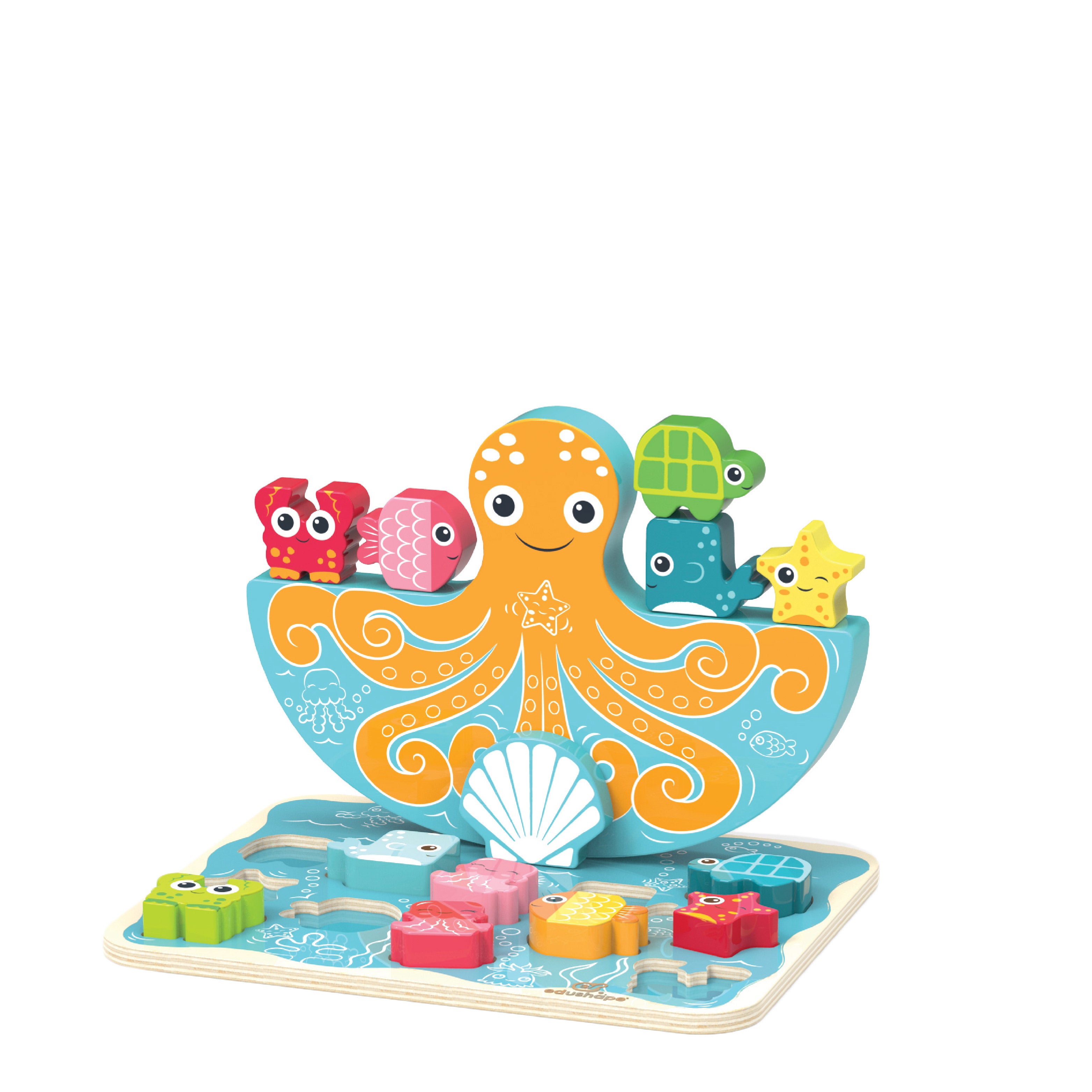 Stack and Balance Octopus Puzzle – Edushape